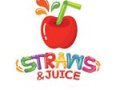     Straws and juice